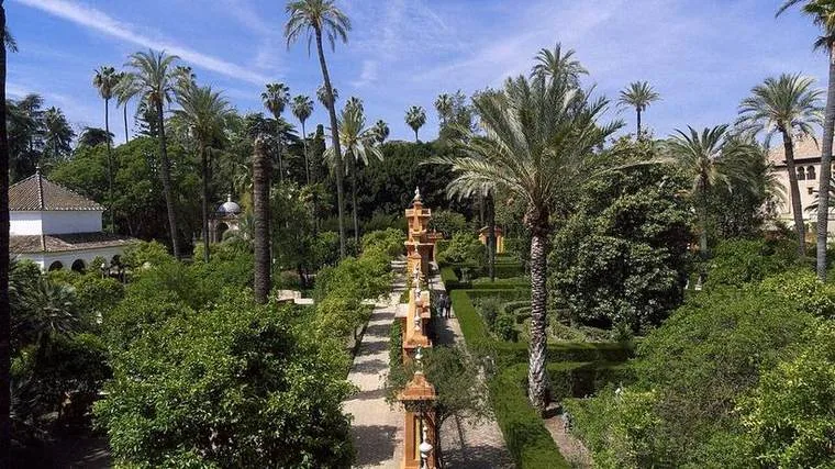 Jardines históricos del Real Alcázar de Sevilla