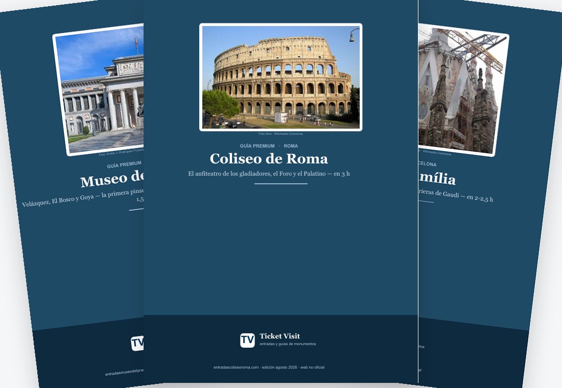 Guías de museos y monumentos en PDF: Prado, Coliseo, Sagrada Familia