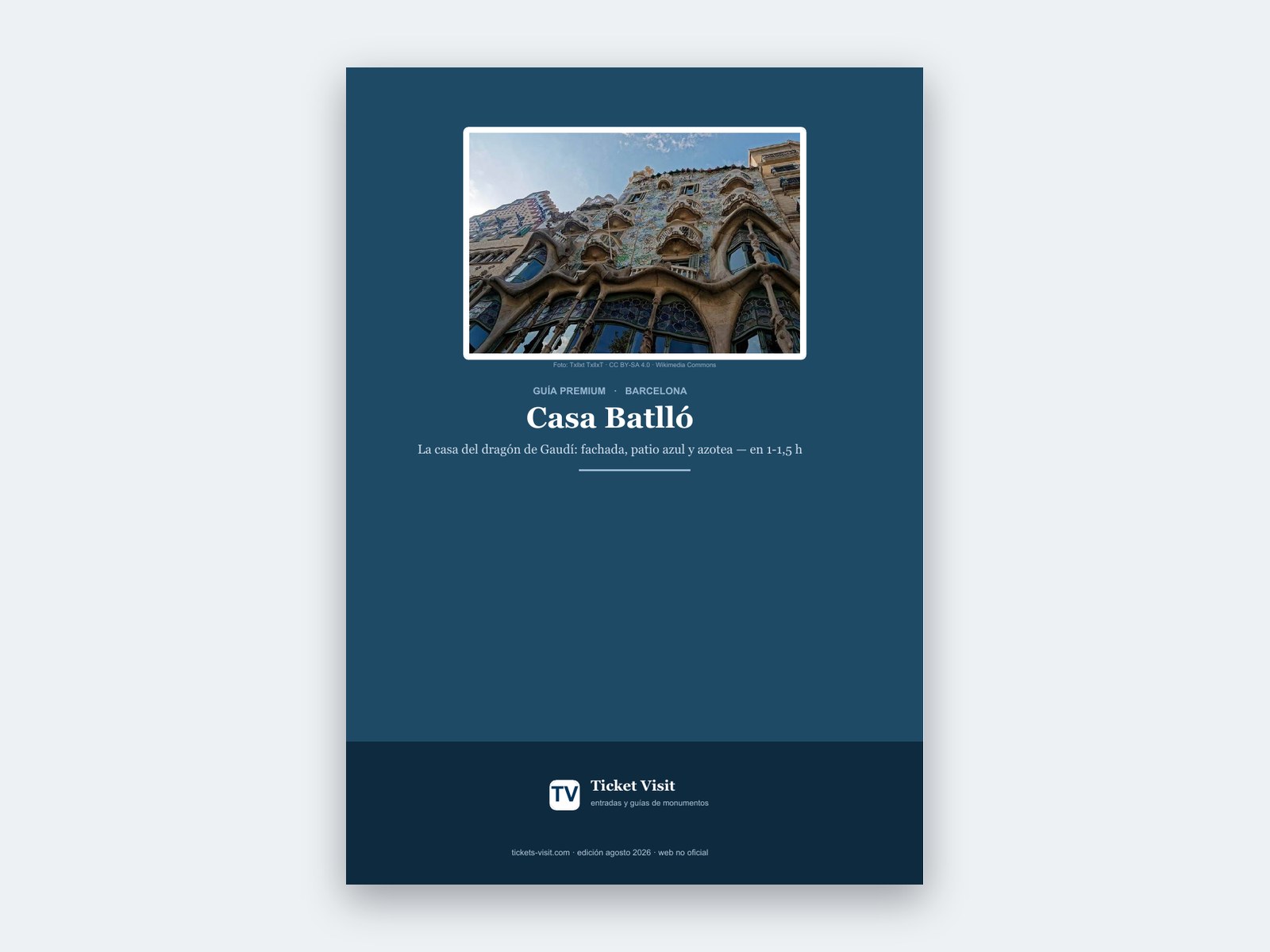 Guide de la Casa Batlló