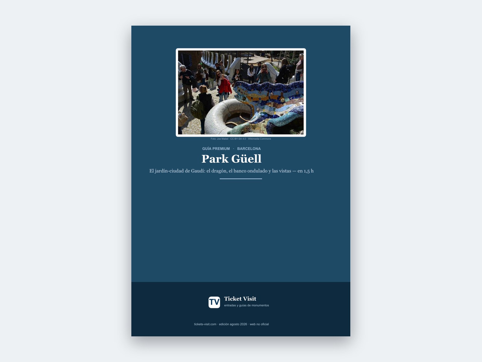 Guide du Park Güell