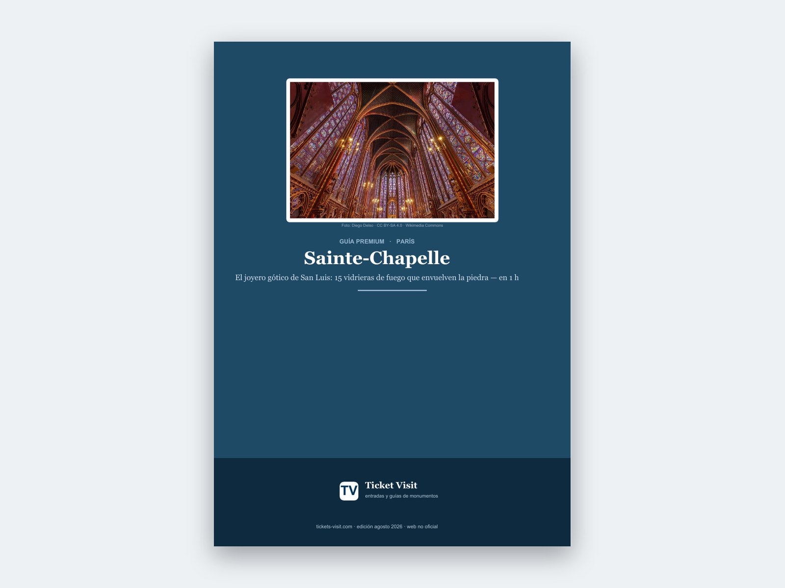 Guide de la Sainte-Chapelle